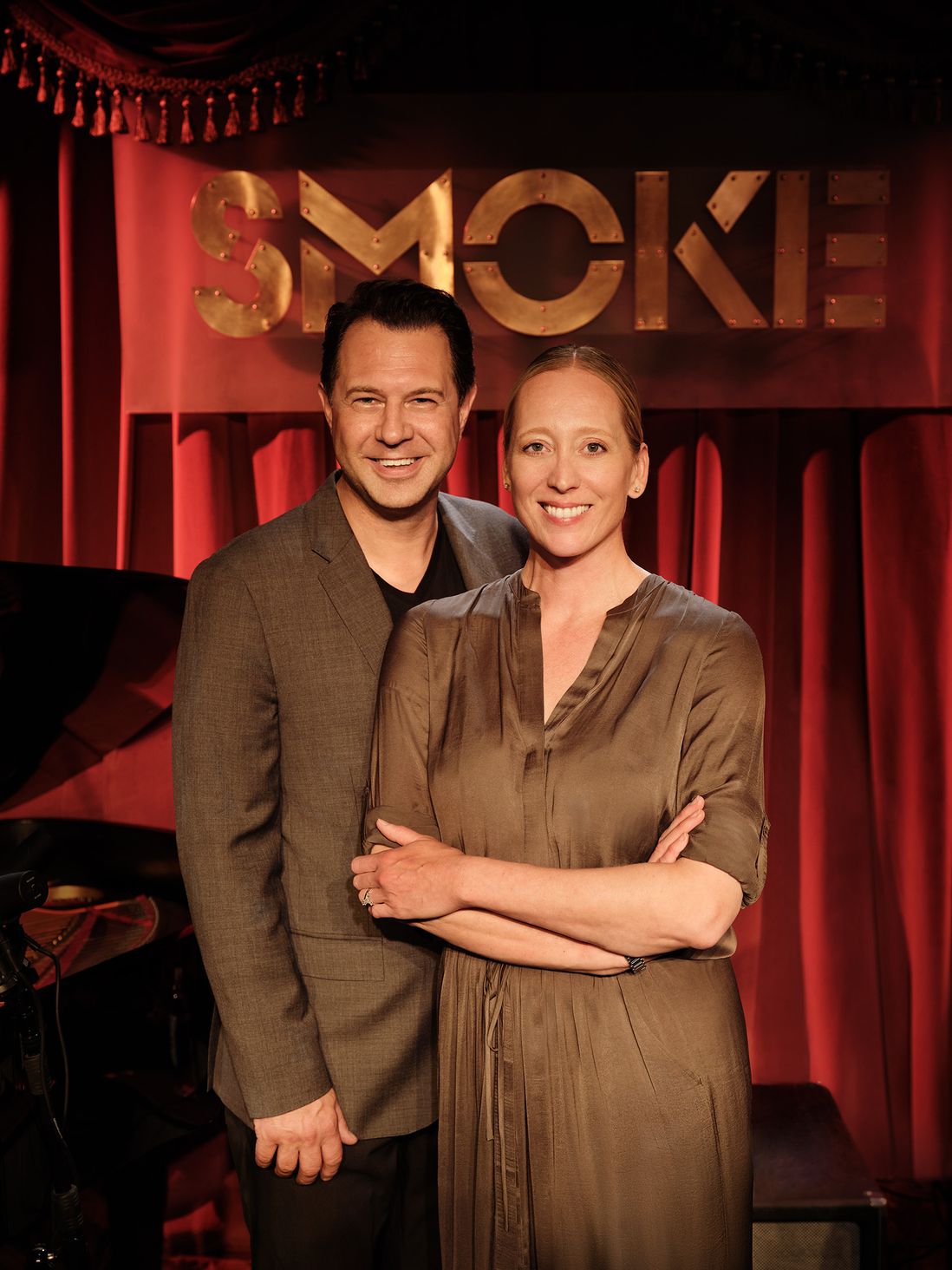A photo of Smoke co-owners Paul Stache and Molly Sparrow Johnson
